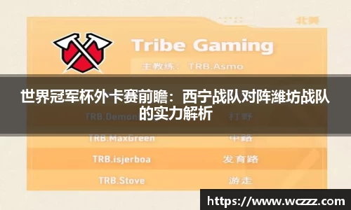 世界冠军杯外卡赛前瞻：西宁战队对阵潍坊战队的实力解析